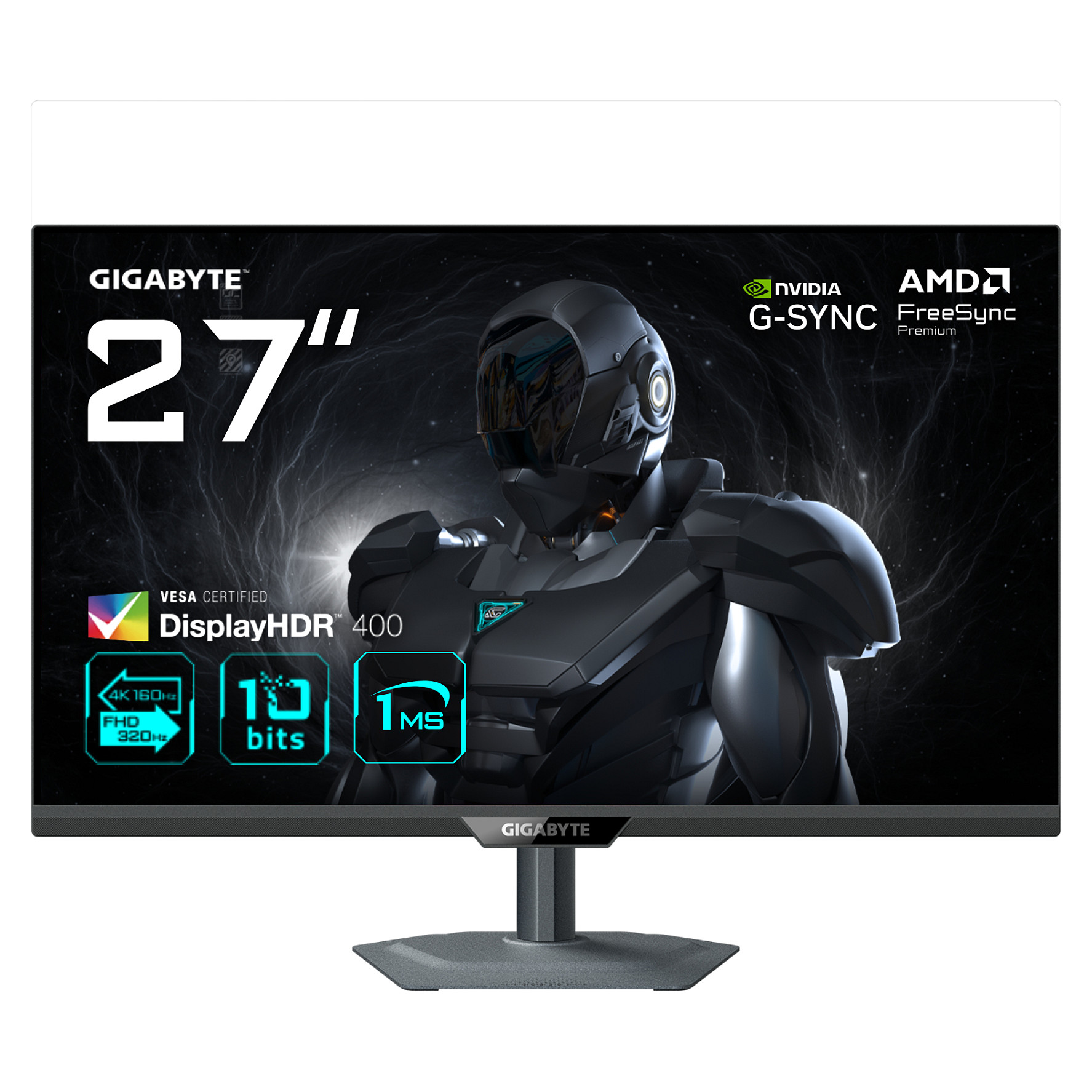 Monitor GIGABYTE G27U (27", uhd, ips, 160hz)-1