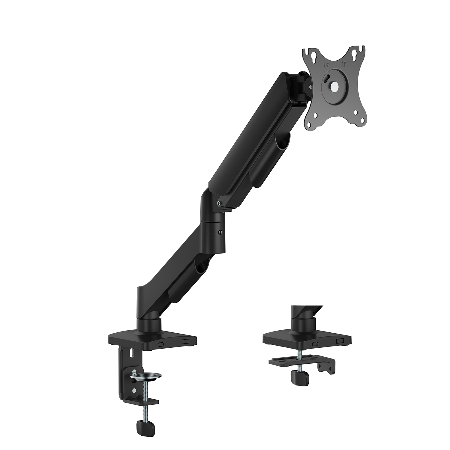 Nagibno-okretna stolna ručka za monitor BIT FORCE BRACKET DMA-32-1M (17“-32“, nosivost 9kg, VESA 75x75, 100x100)