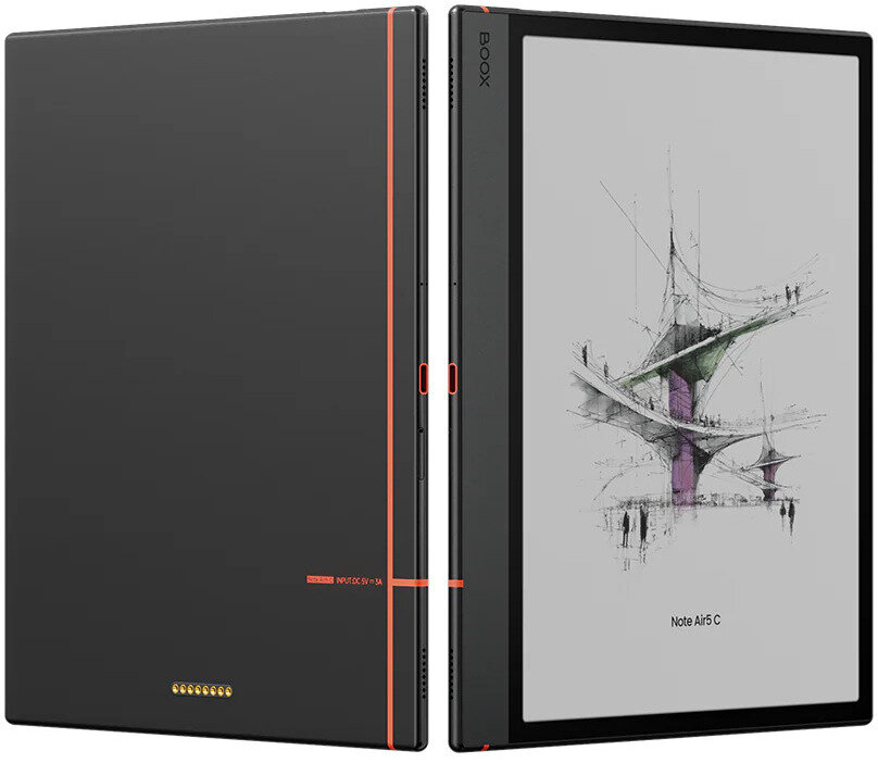 Ebook ONYX Boox Note Air 5 C 10,3" E-Ink Kaleido 3 64GB Wi-Fi siva-3