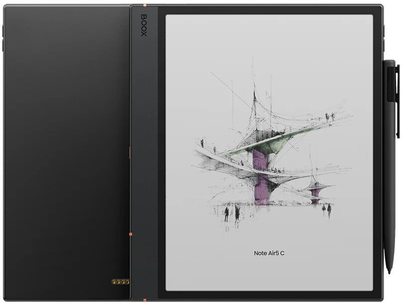 Ebook ONYX Boox Note Air 5 C 10,3" E-Ink Kaleido 3 64GB Wi-Fi siva