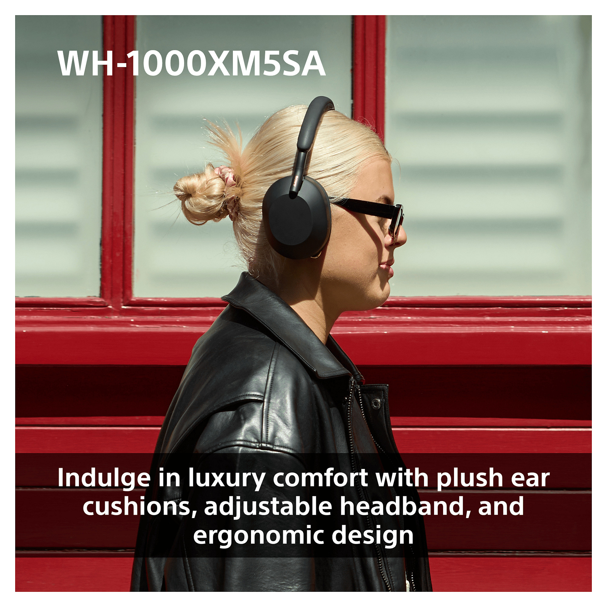 Slušalice SONY WH-1000XM5SA Over-Ear crne (ANC, bežične i žične)-10