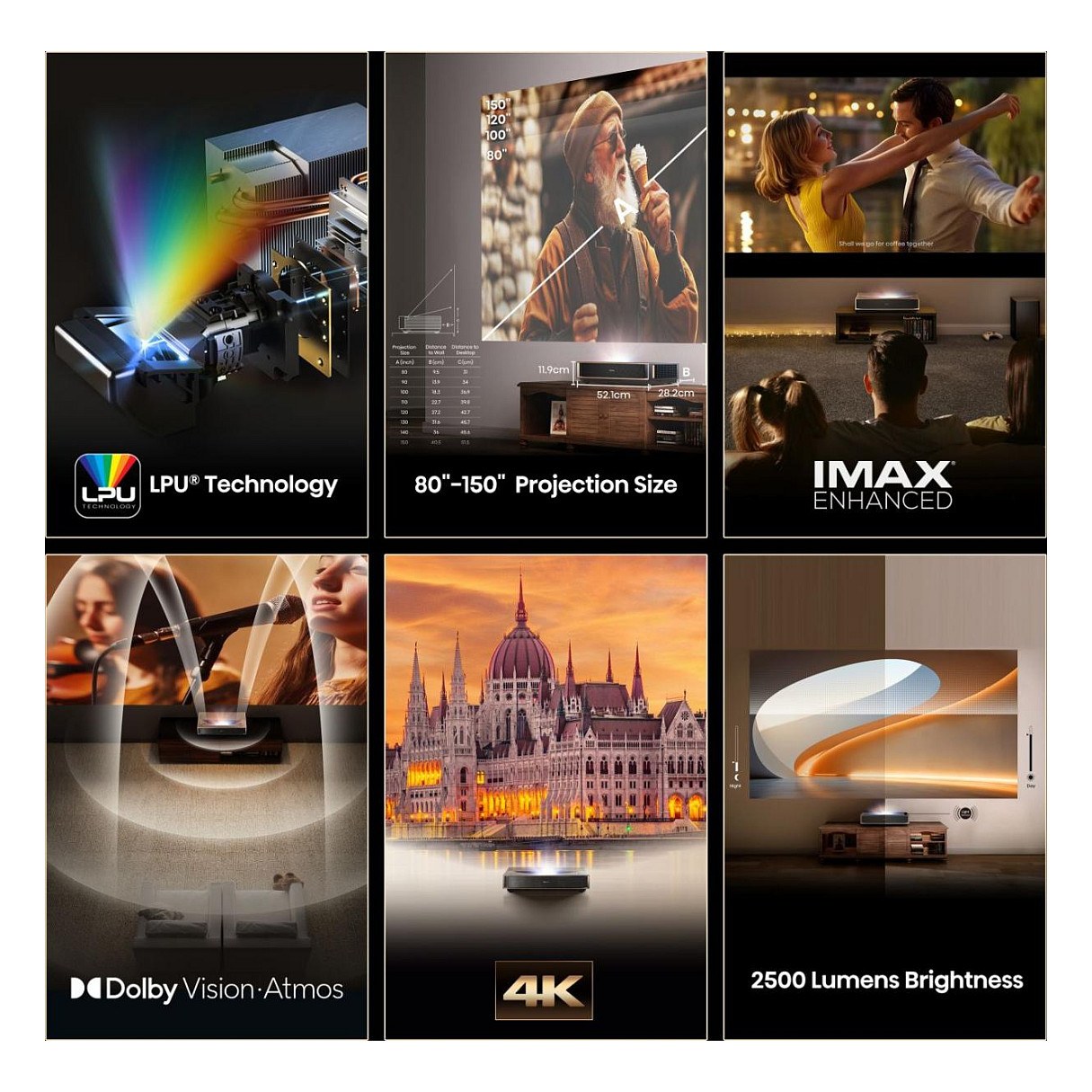TV HISENSE PT1 Smart Wi-Fi Black-3
