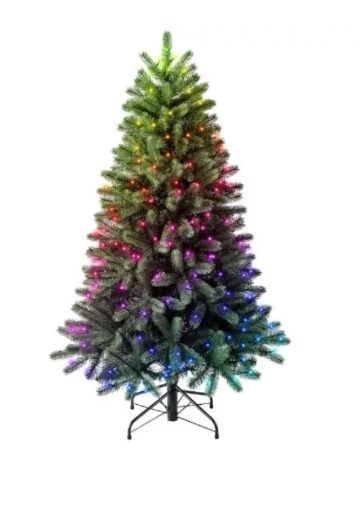 Dekoracija → TWINKLY → Pre-lit Tree - 1.50m (270 RGB LED, zeleni kabel, tip utikača C)-0