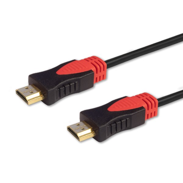 Kabel SAVIO CL-140 HDMI 7.5 m HDMI Type A (Standard) crna, crvena-1