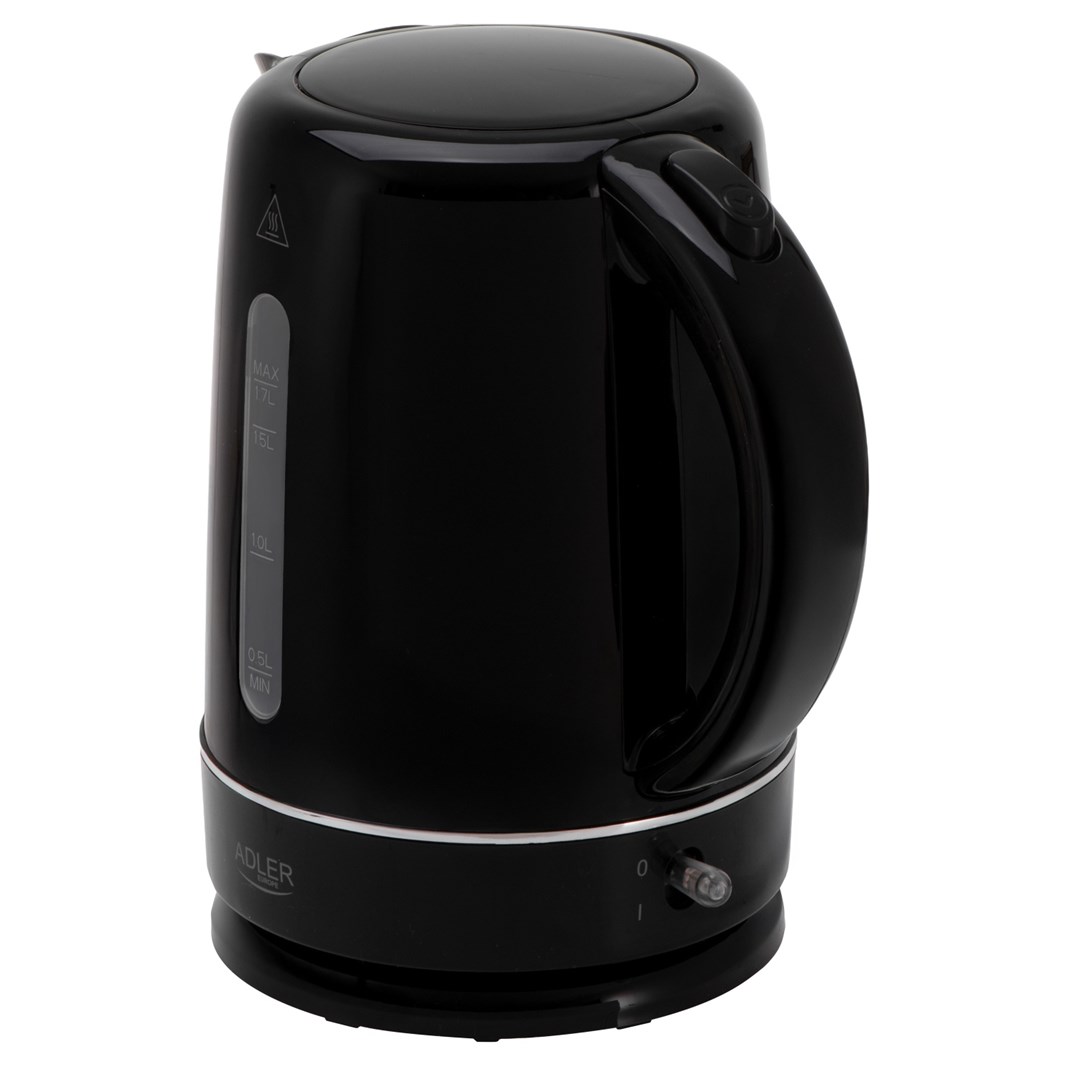 Kettle ADLER 1385B crna bijela električna-1