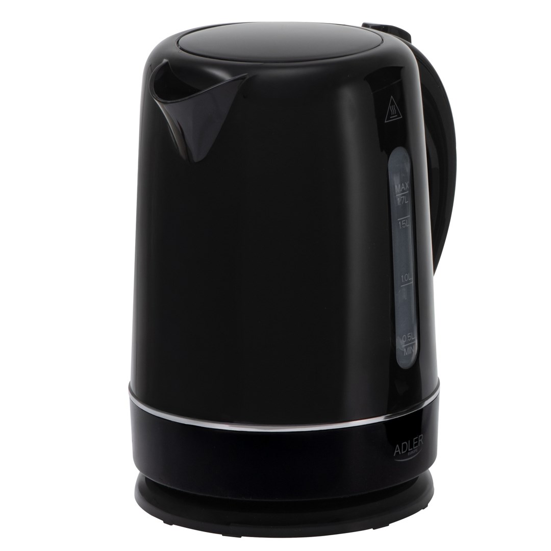 Kettle ADLER 1385B crna bijela električna-2