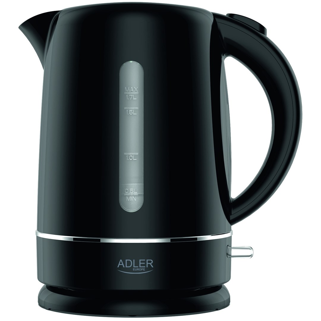 Kettle ADLER 1385B crna bijela električna