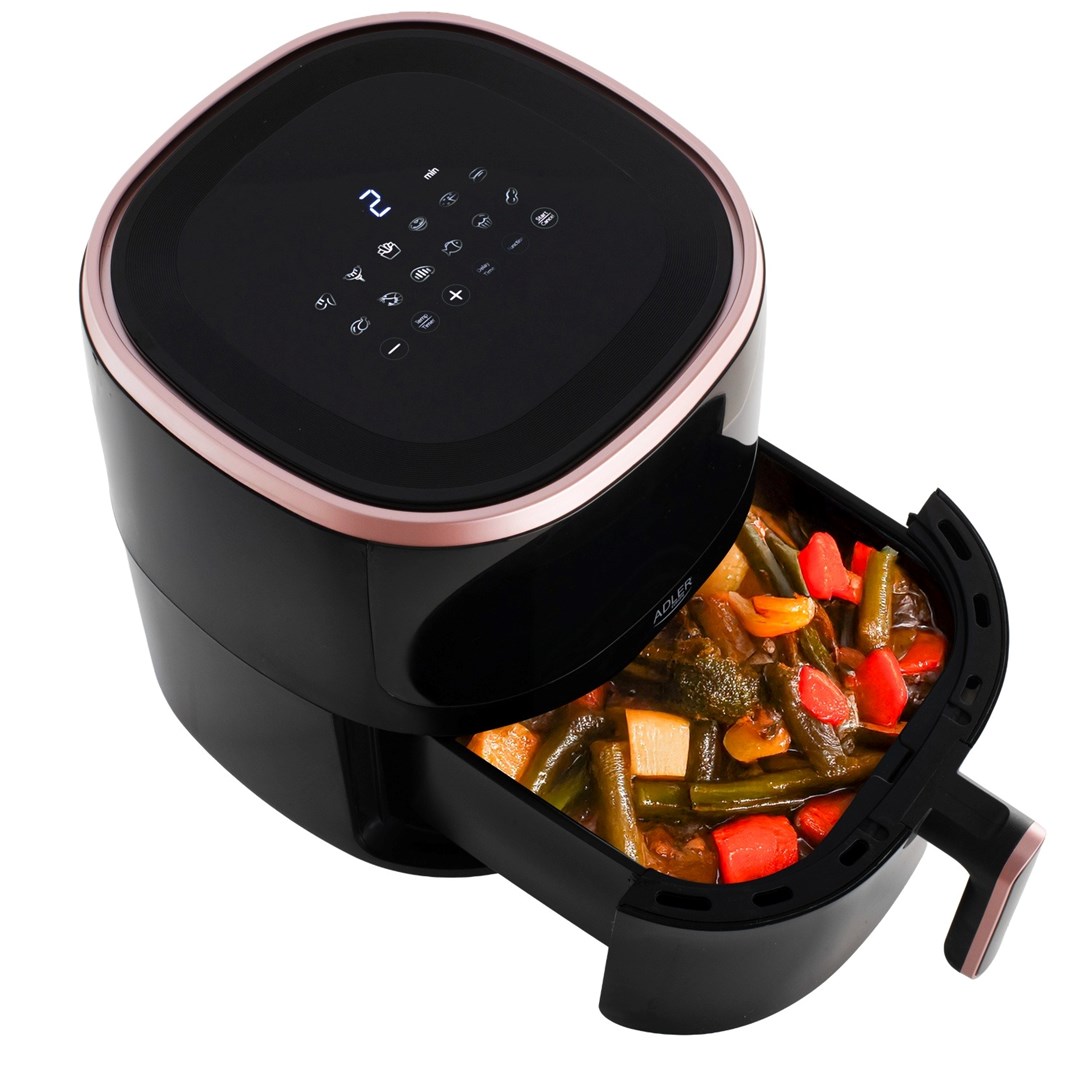 Friteza ADLER AD 6322 Air fryer 5.0 L crna boja-10