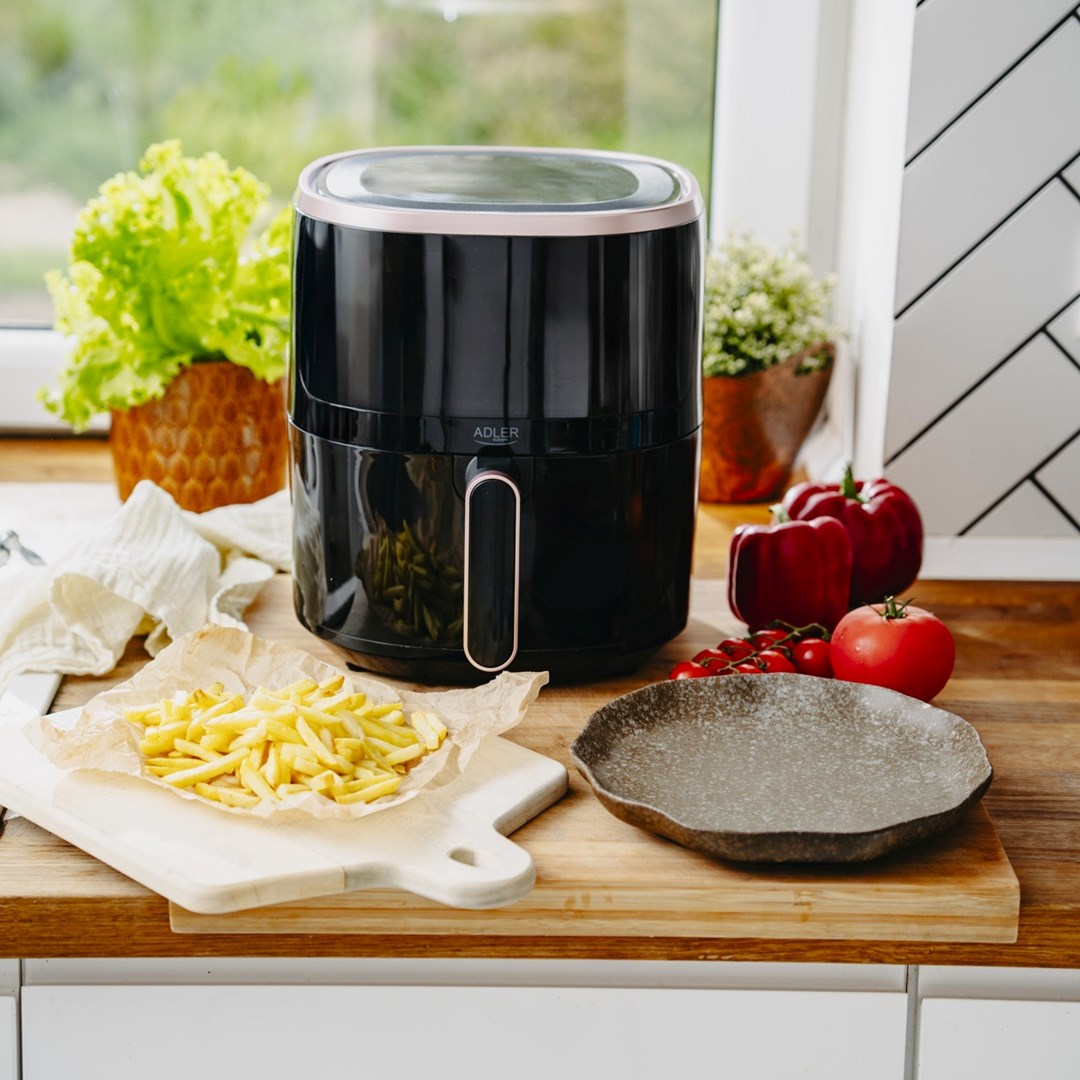 Friteza ADLER AD 6322 Air fryer 5.0 L crna boja-12