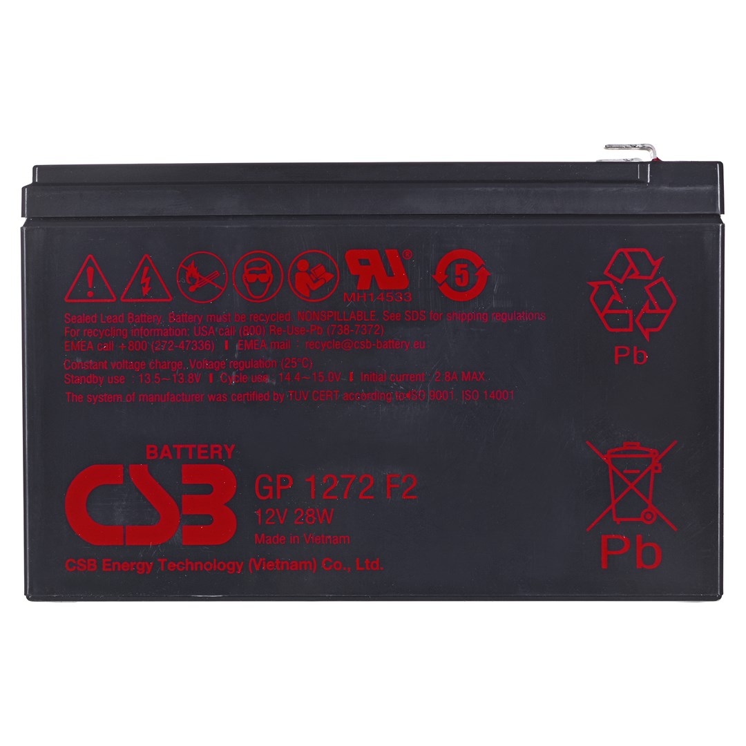 UPS baterija CSB GP1272F2 (12V, 7.2Ah)-1