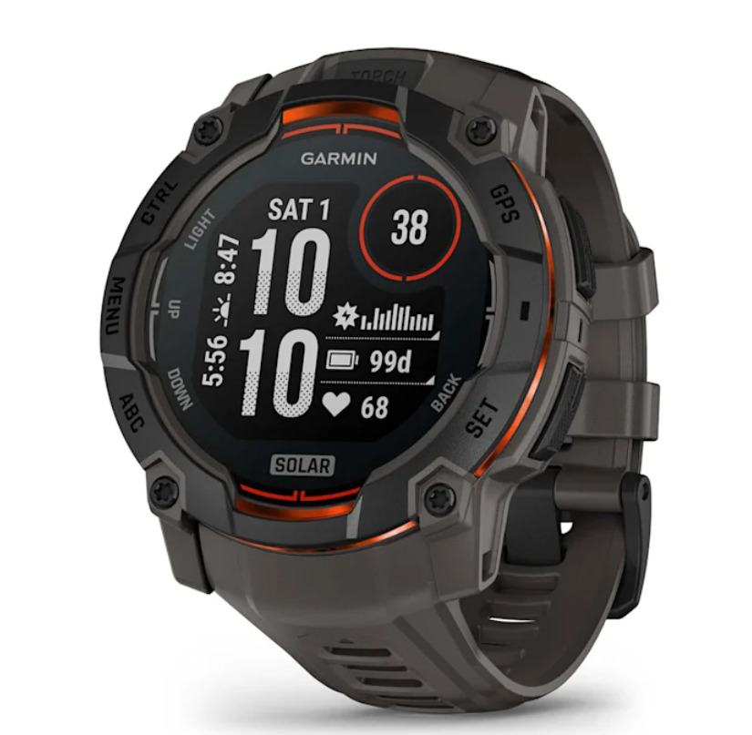 Pametni sat GARMIN Instinct 3, 50mm, SOLAR, Black Charcoal, 010-02935-00