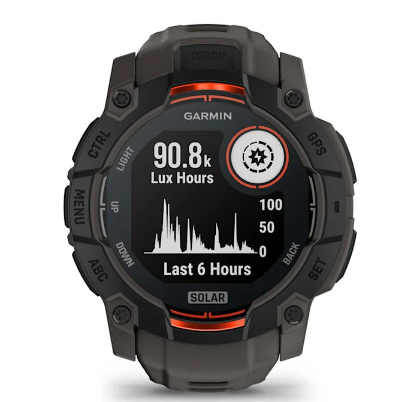 Pametni sat GARMIN Instinct 3, 50mm, SOLAR, Black Charcoal, 010-02935-00-3