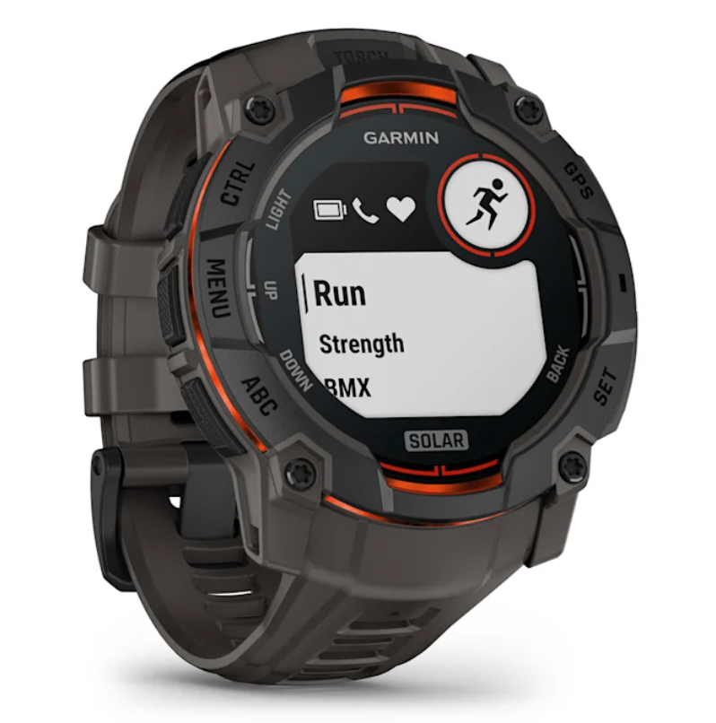 Pametni sat GARMIN Instinct 3, 50mm, SOLAR, Black Charcoal, 010-02935-00-1