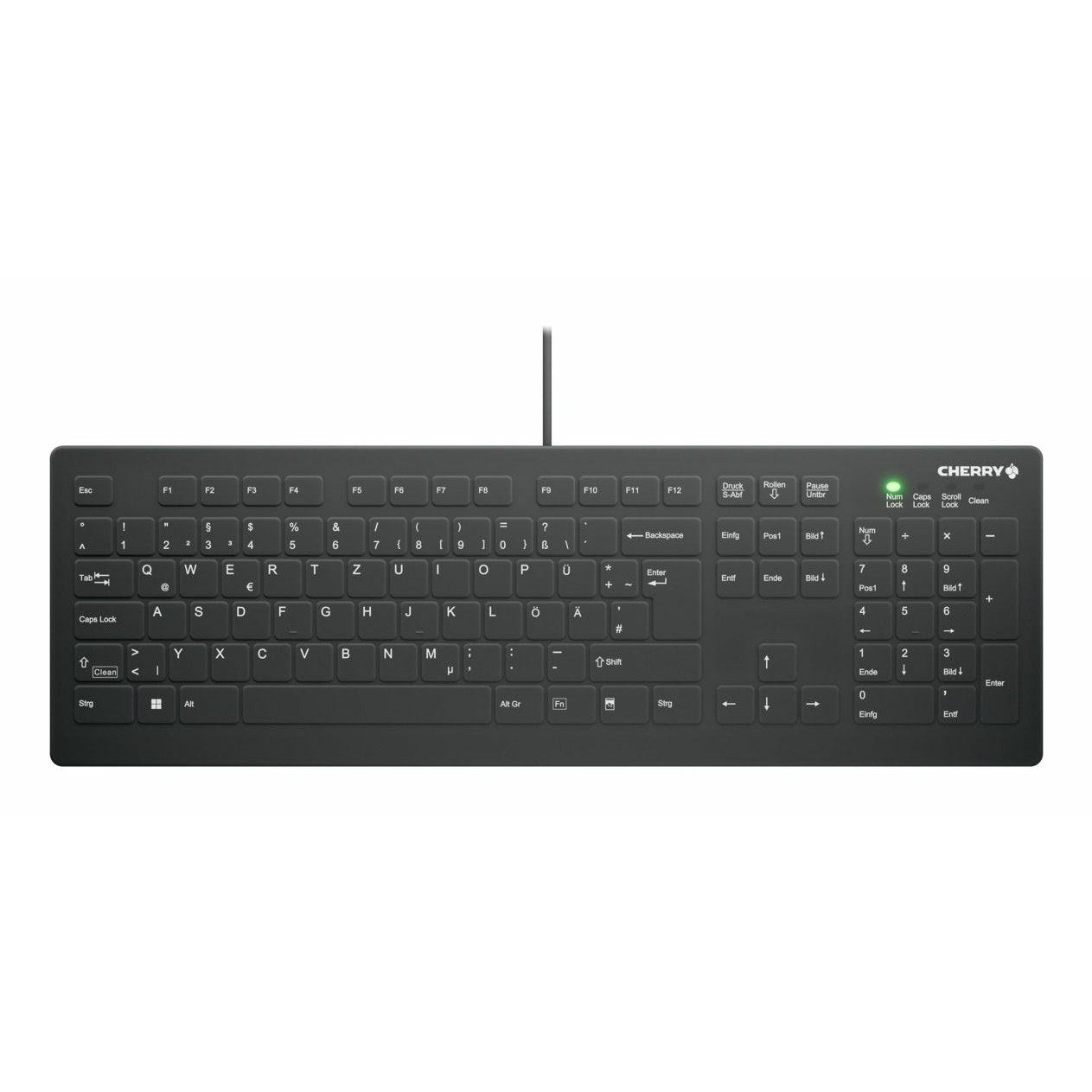 Tipkovnica CHERRY AK-C8112 Medical crna boja IP68 – internacionalna non HR tipkovnica