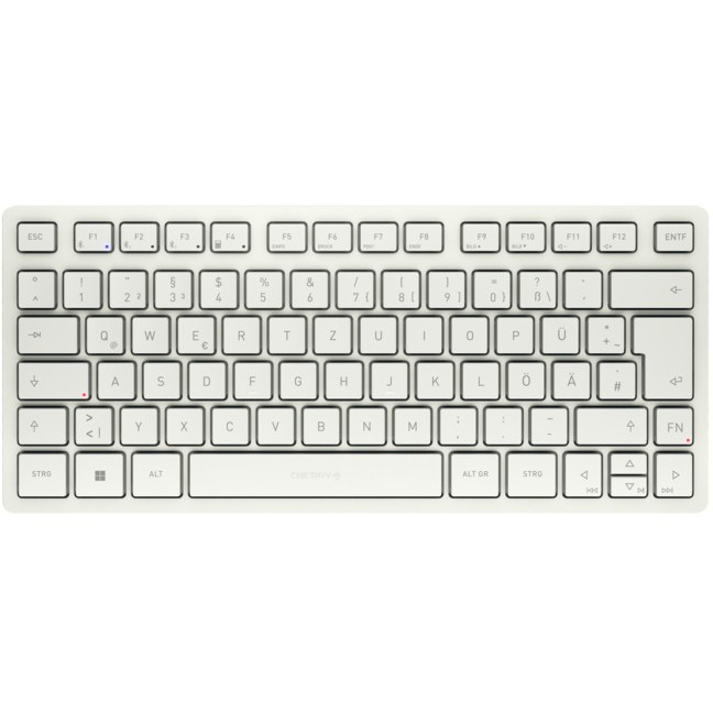 Tipkovnica CHERRY KW 7100 MINI [DE] bijela/milk BT – internacionalna non HR tipkovnica