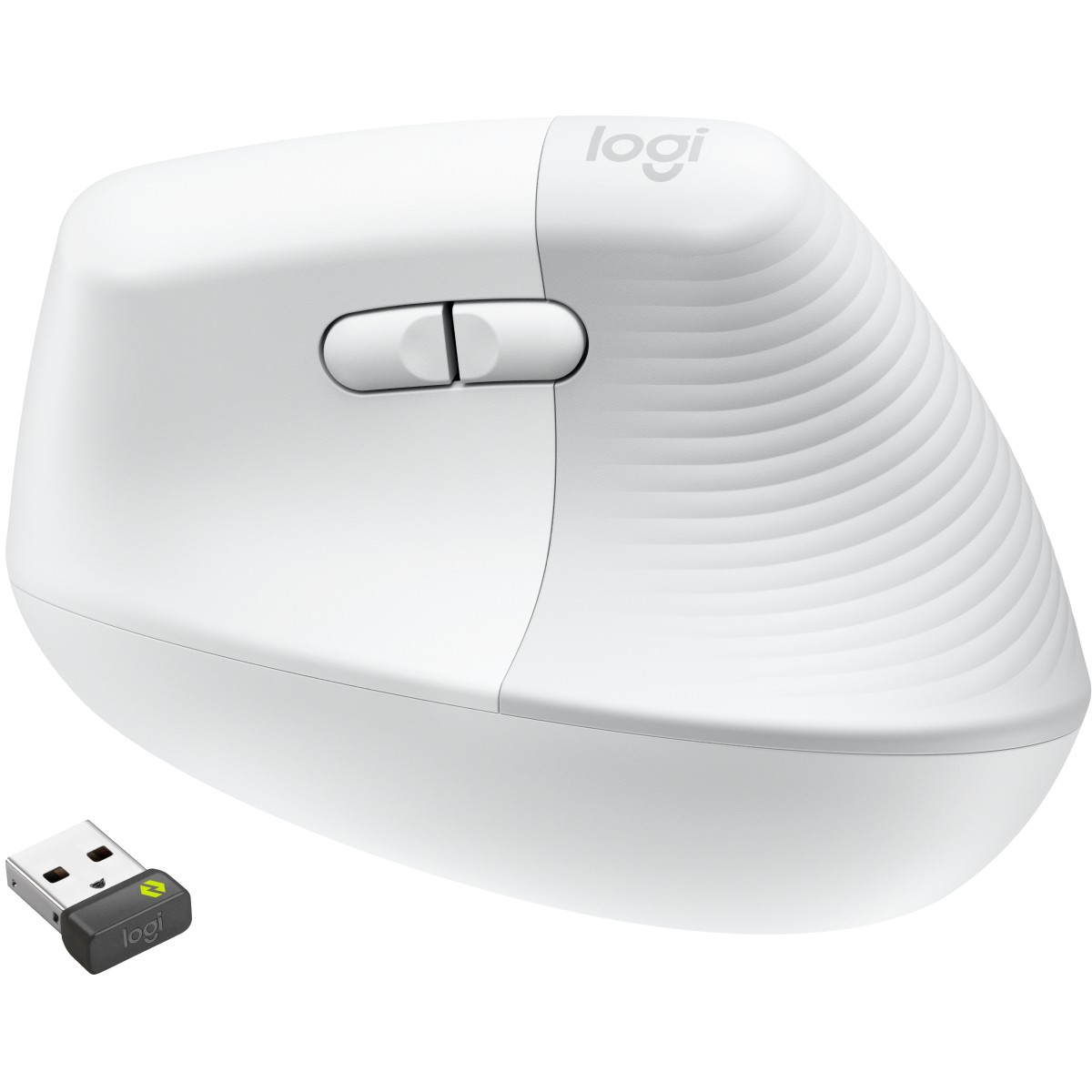 Miš LOGITECH Lift for Business Vertical, bež boja, bežični, Bluetooth, 6 tipki-2