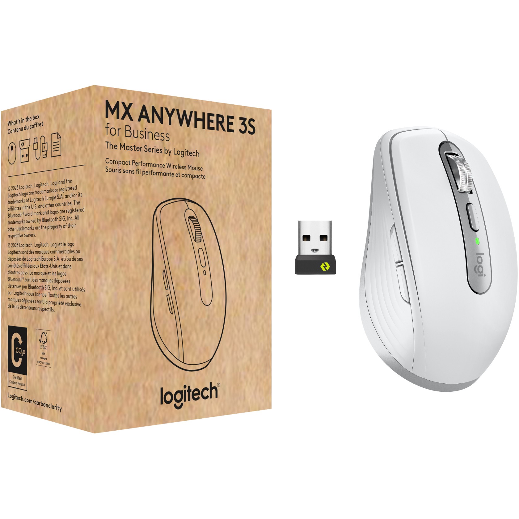 Miš LOGITECH MX Anywhere 3S for Business siva boja-0