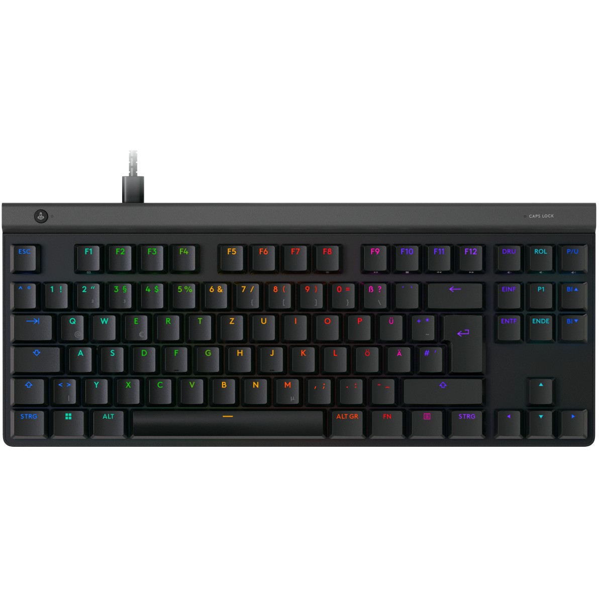 Tipkovnica LOGITECH G515 TKL žična za gaming, crna boja (DE) – internacionalna non HR tipkovnica-0