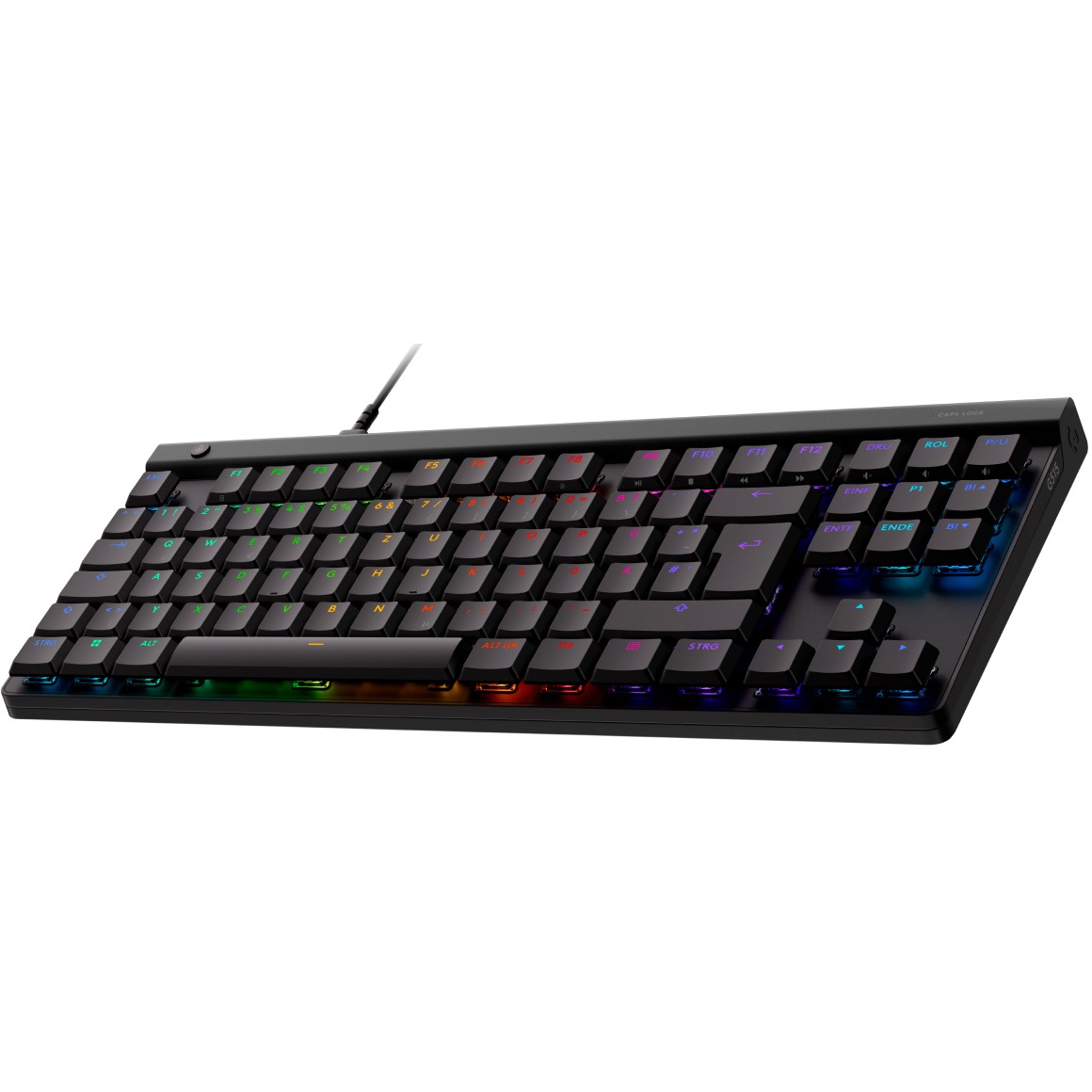 Tipkovnica LOGITECH G515 TKL žična za gaming, crna boja (DE) – internacionalna non HR tipkovnica-3