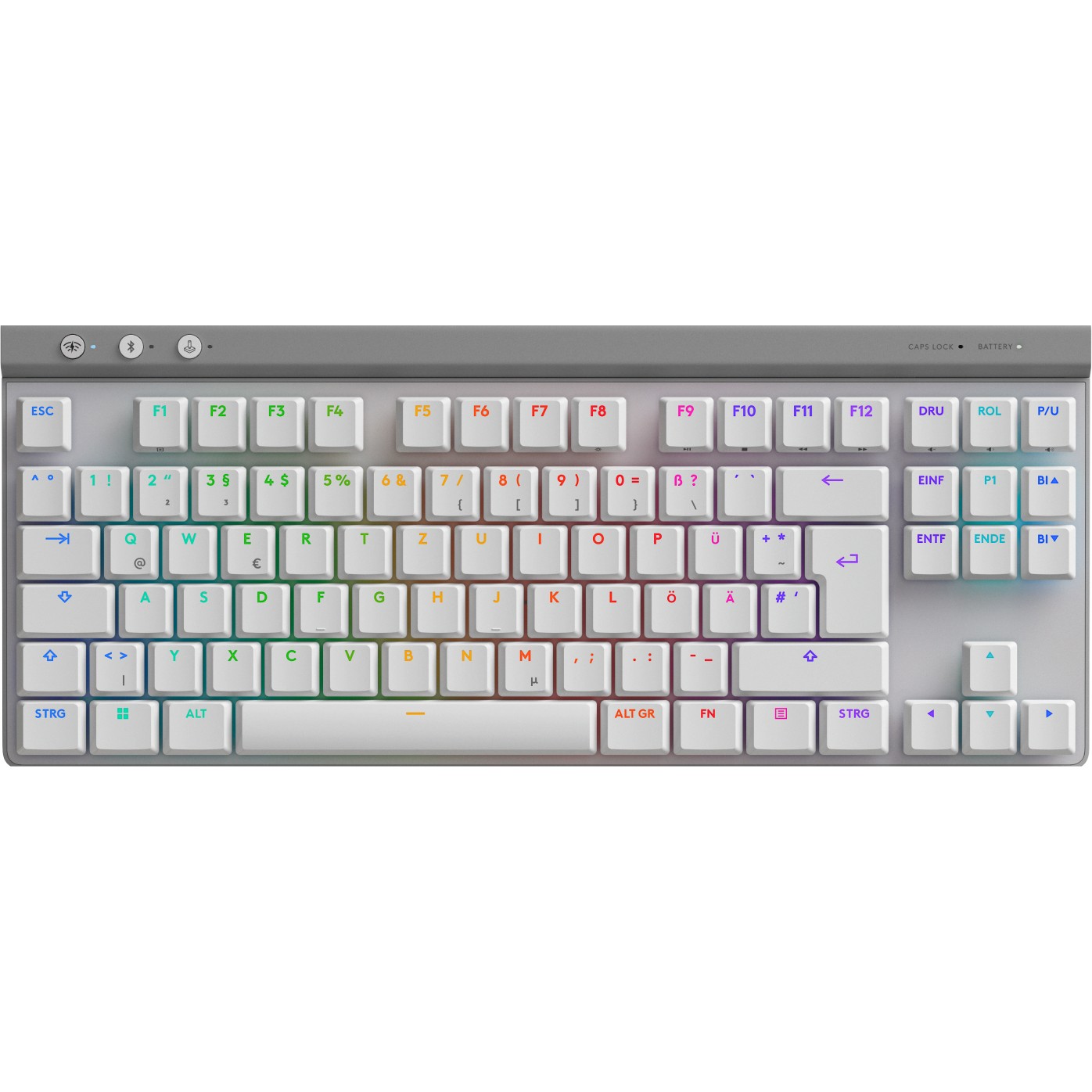 Tipkovnica LOGITECH G515 LIGHTSPEED TKL bijela (DE) – internacionalna non HR tipkovnica-0