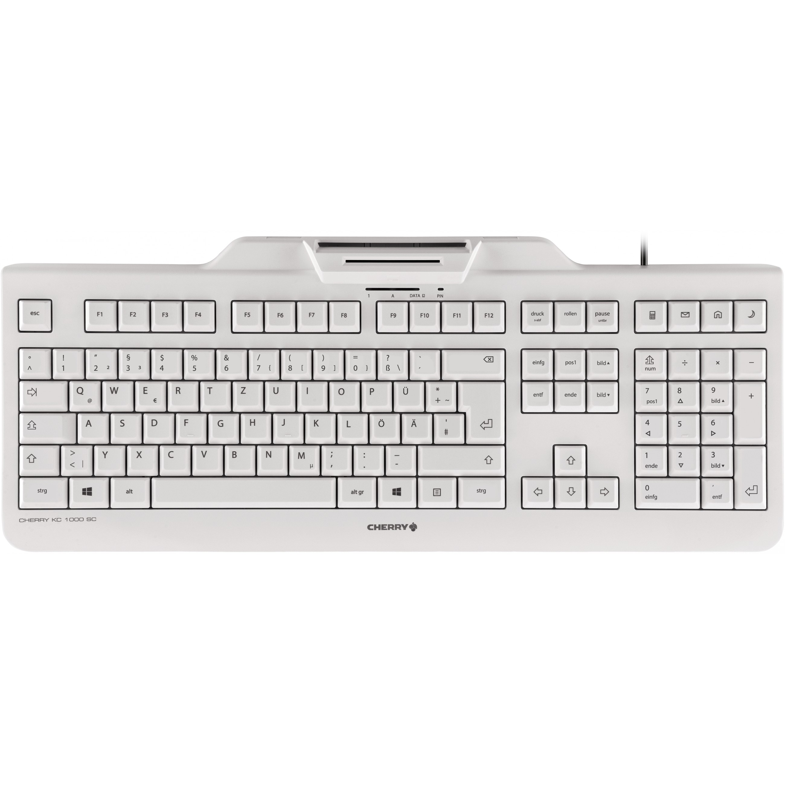 Tipkovnica CHERRY KC 1000 SC – internacionalna non HR tipkovnica