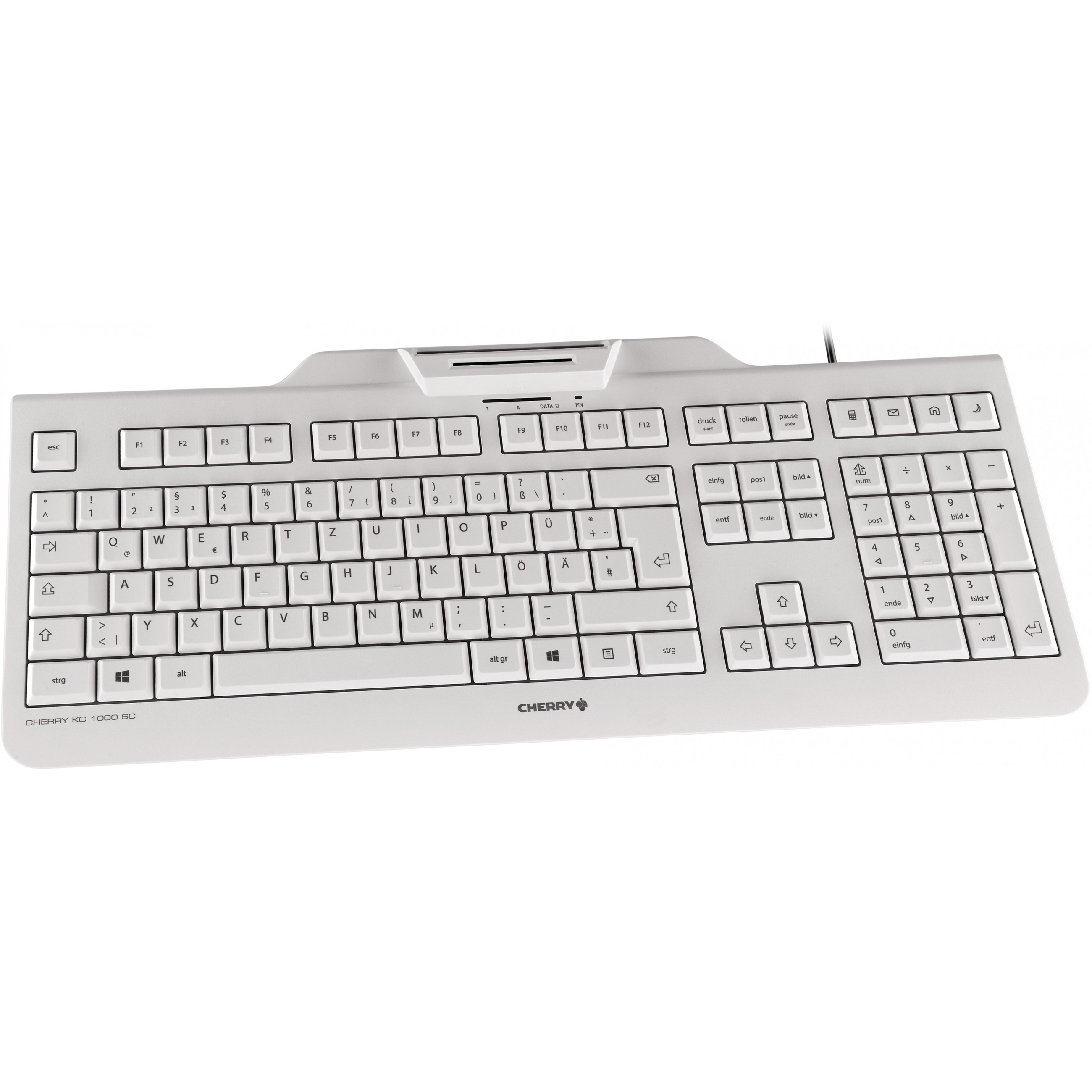 Tipkovnica CHERRY KC 1000 SC – internacionalna non HR tipkovnica-3