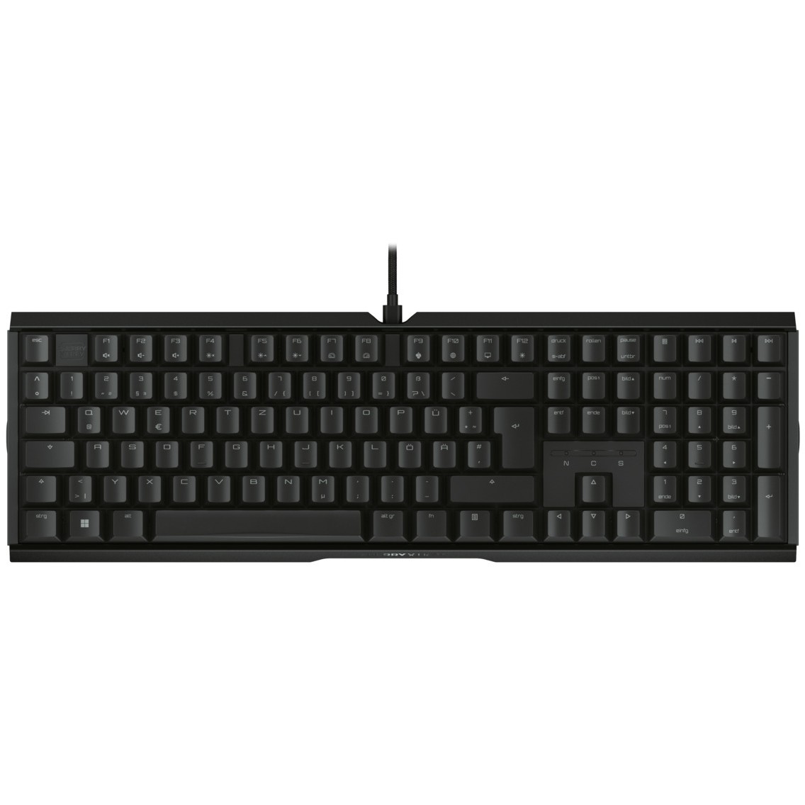 Tipkovnica CHERRY XTRFY TAS MX 3.1 RGB Corded (DE) MX2A Red sw – internacionalna non HR tipkovnica-1