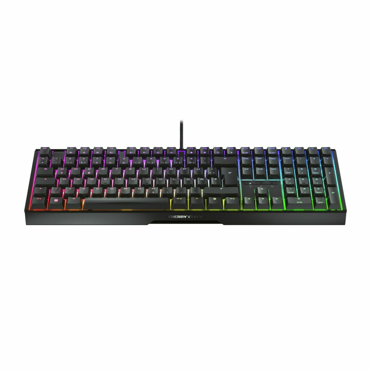 Tipkovnica CHERRY XTRFY TAS MX 3.1 RGB Corded (DE) MX2A Red sw – internacionalna non HR tipkovnica-6