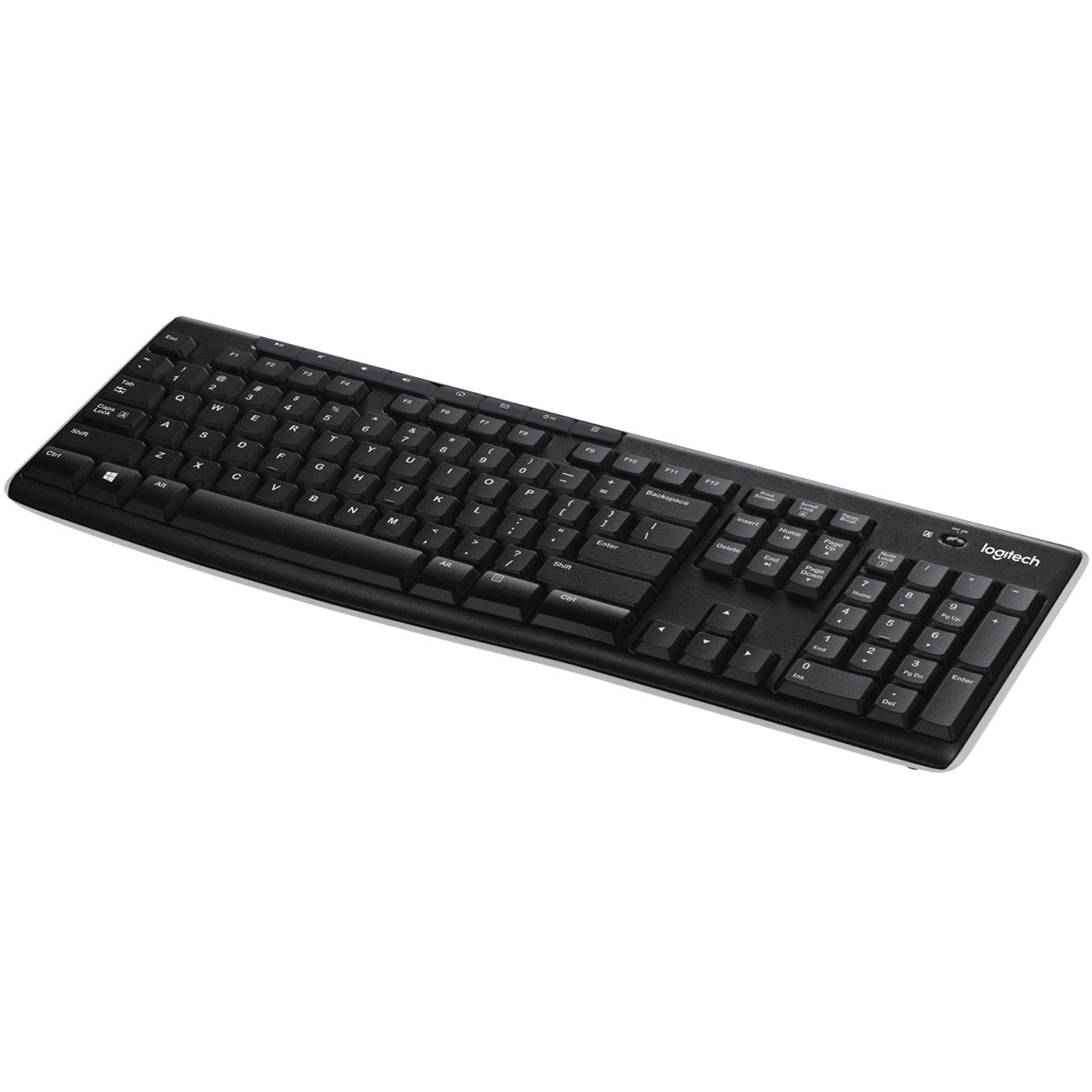 Tipkovnica LOGITECH K270 bežična, US raspored – internacionalna non HR tipkovnica-4