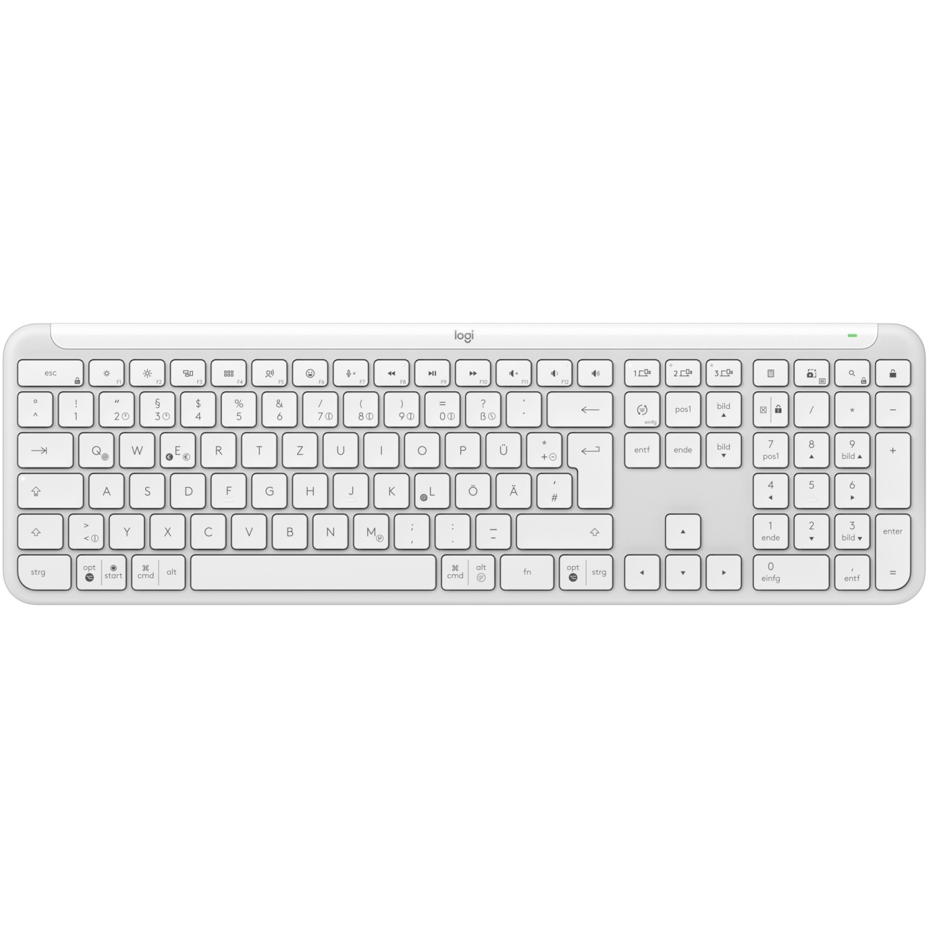Tipkovnica LOGITECH SIGNATURE SLIM WIRELESS K950 – internacionalna non HR tipkovnica