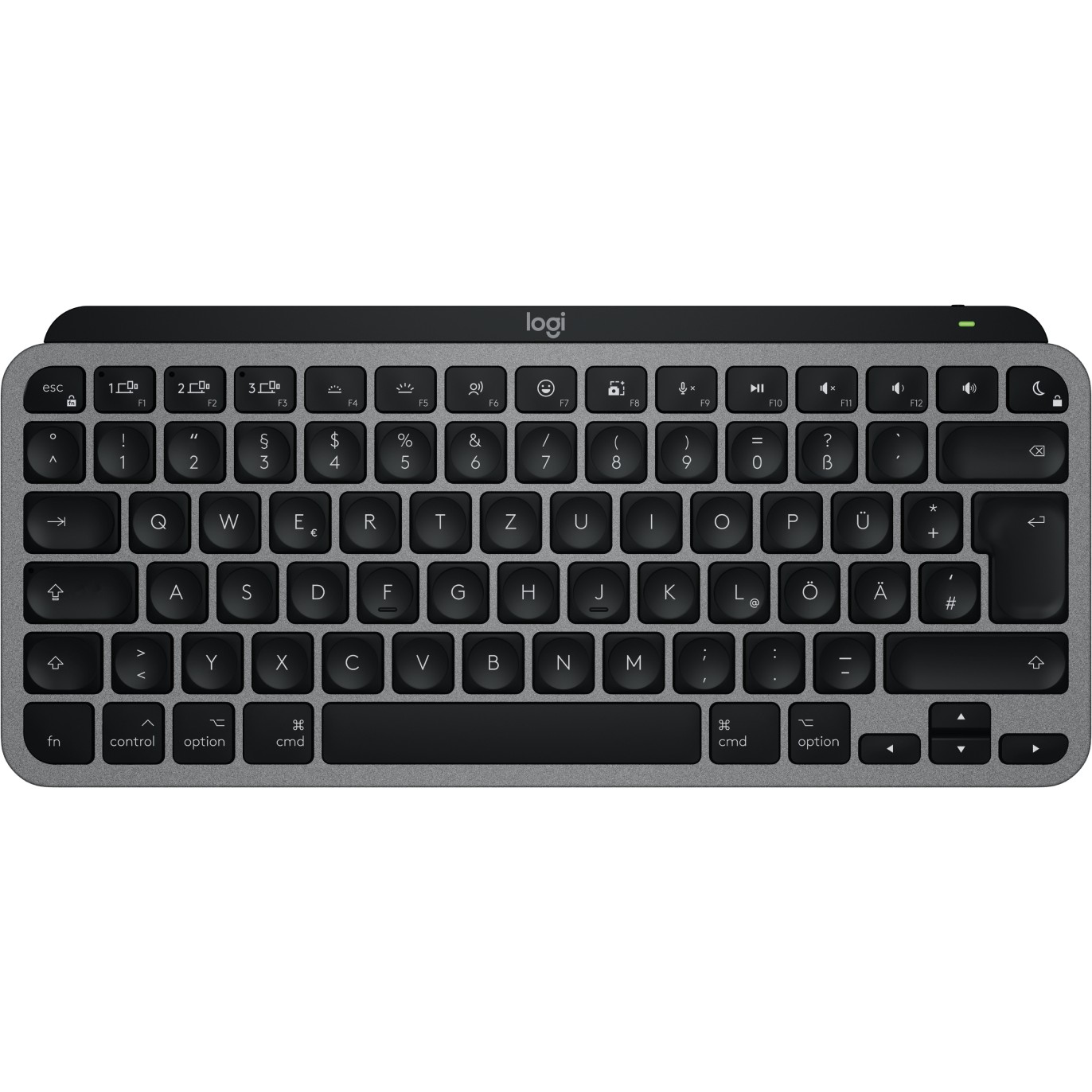 Tipkovnica LOGITECH Master Series MX Keys Mini, siva boja – internacionalna non HR tipkovnica-0