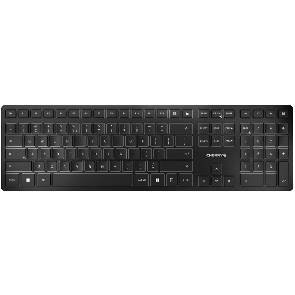 Tipkovnica CHERRY KW 9100 SLIM US-ENG – internacionalna non HR tipkovnica