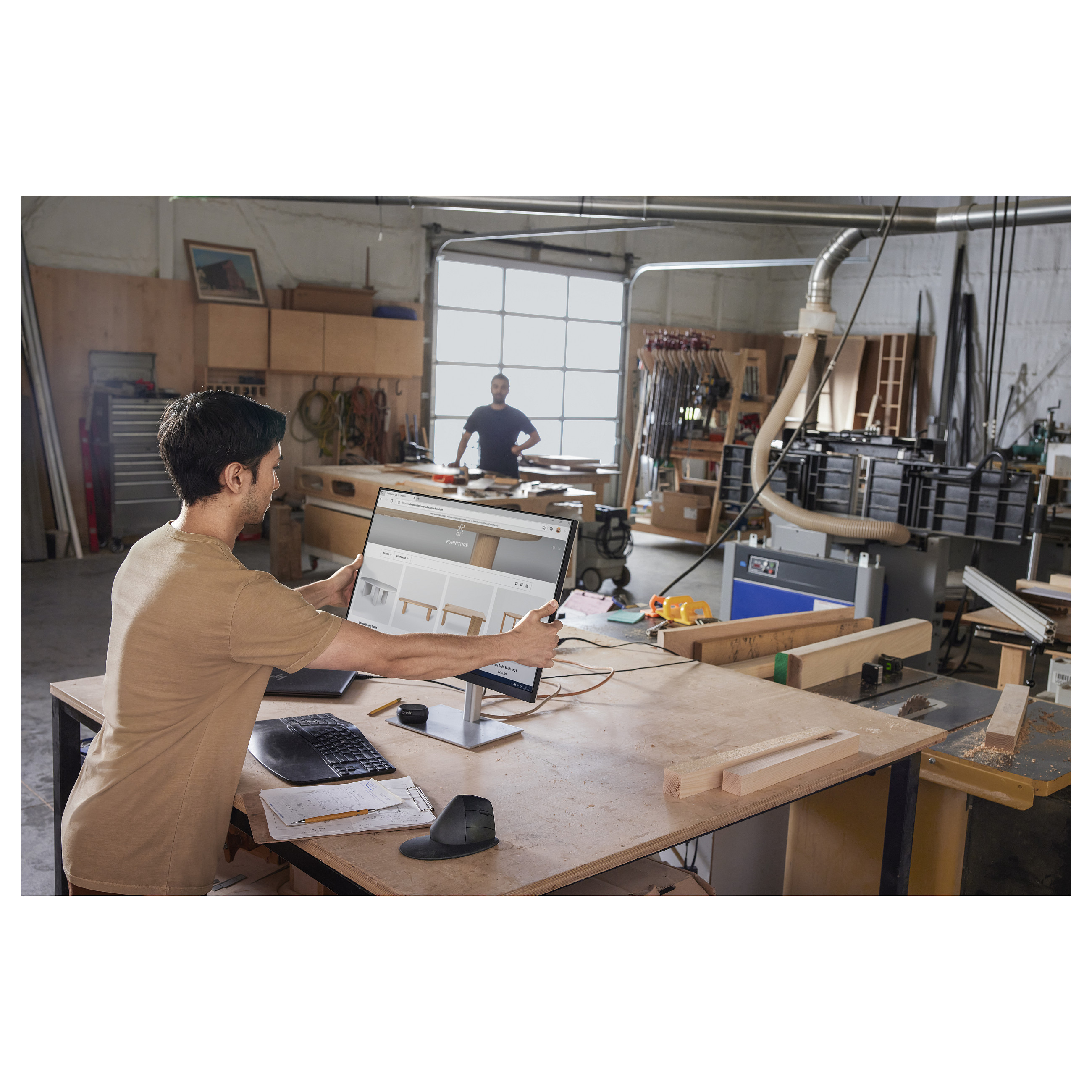 Tipkovnica HP 960 Ergonomisch seperater Tastenblock Kabellos – internacionalna non HR tipkovnica-12