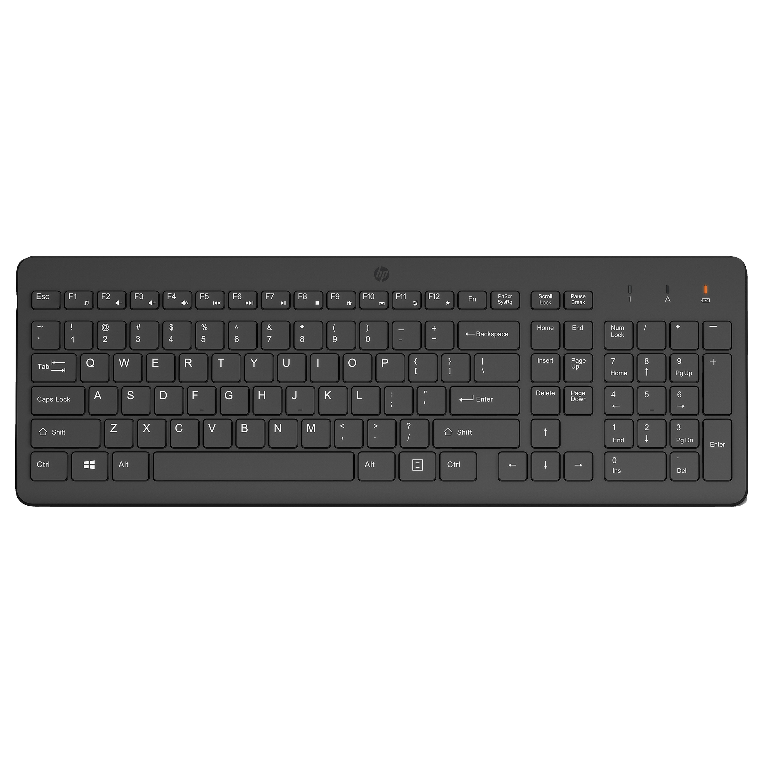 Bežična tipkovnica HP 225 Wireless (HR layout, crna)-0