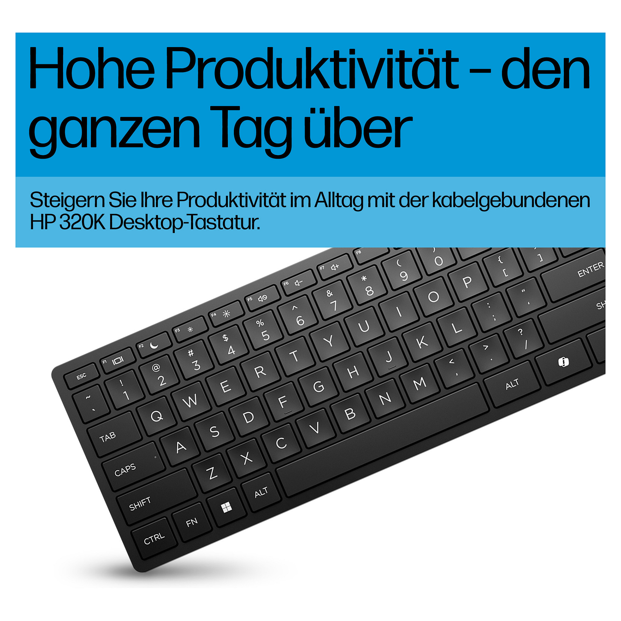 Tipkovnica žična HP 320K, 9SR37UT – internacionalna non HR tipkovnica-6