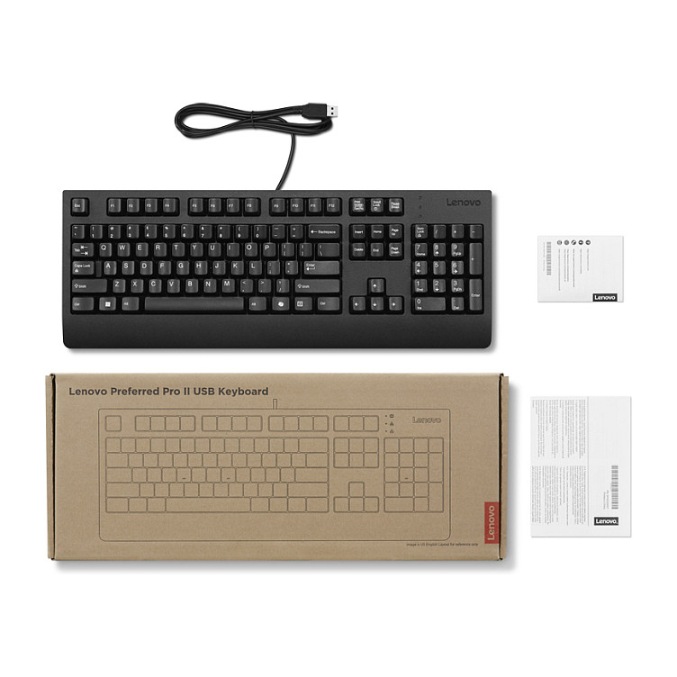Tipkovnica LENOVO Preferred Pro II USB Keyboard - njemačka – internacionalna non HR tipkovnica-2