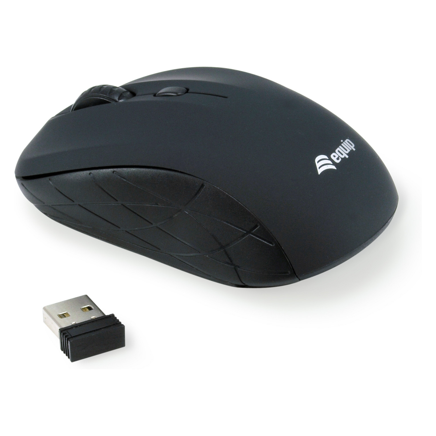 Bežični optički miš EQUIP 245108 (1600 DPI, crni)-3