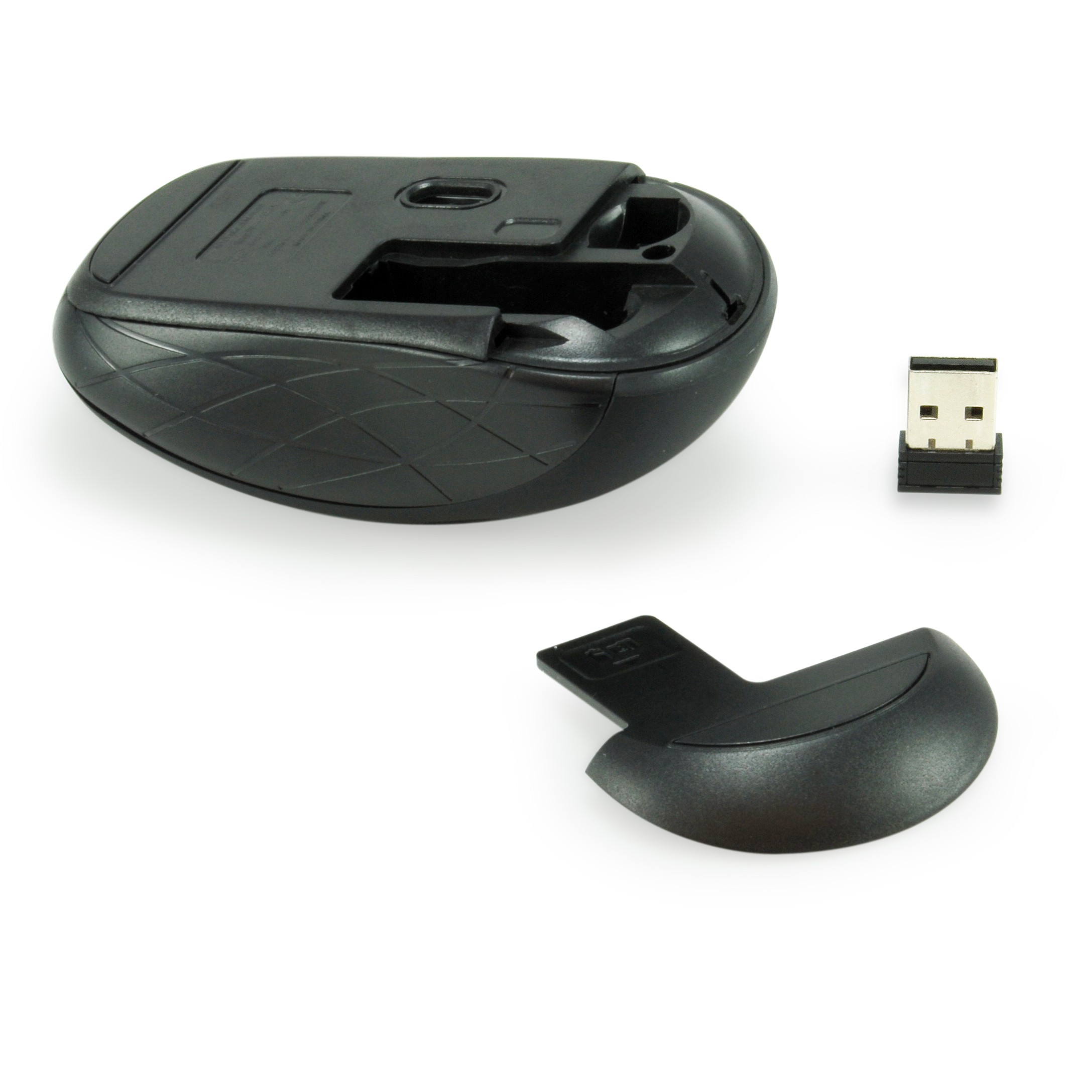 Optička miš EQUIP Optische Maus kabellos USB Mini R+L siva-5