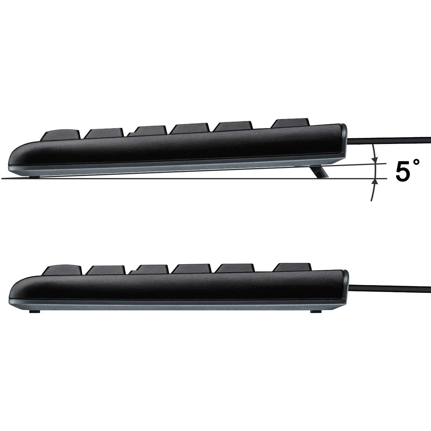 Tipkovnica EQUIP 245215 USB crna boja US Layout – internacionalna non HR tipkovnica-3