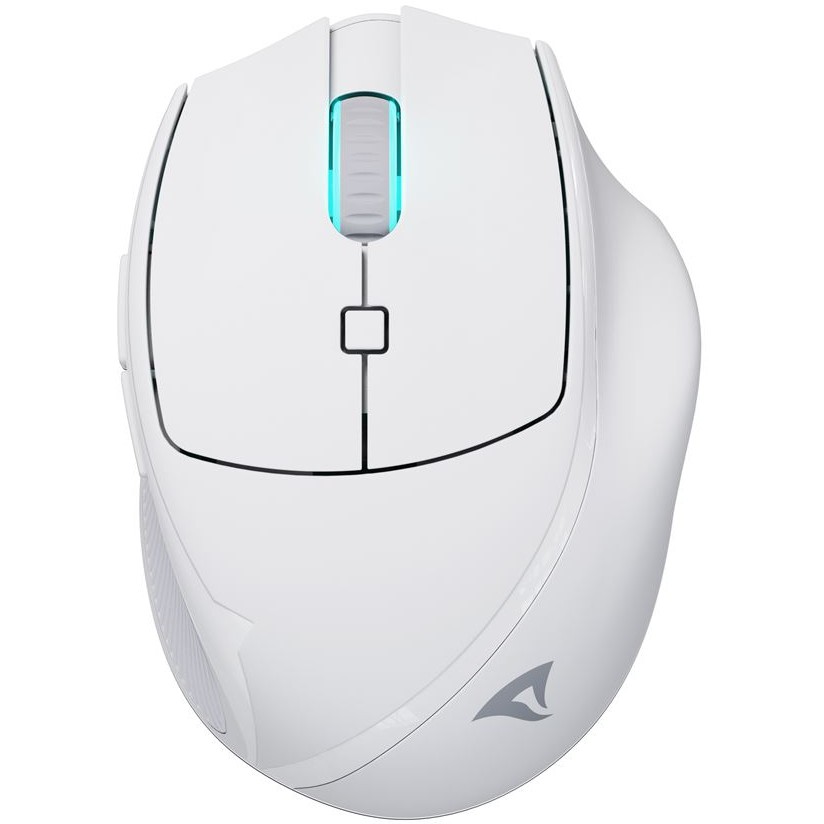 Maus SHARKOON OfficePal M25W (bežična, 2.4 GHz, ergonomski dizajn, RGB osvjetljenje)