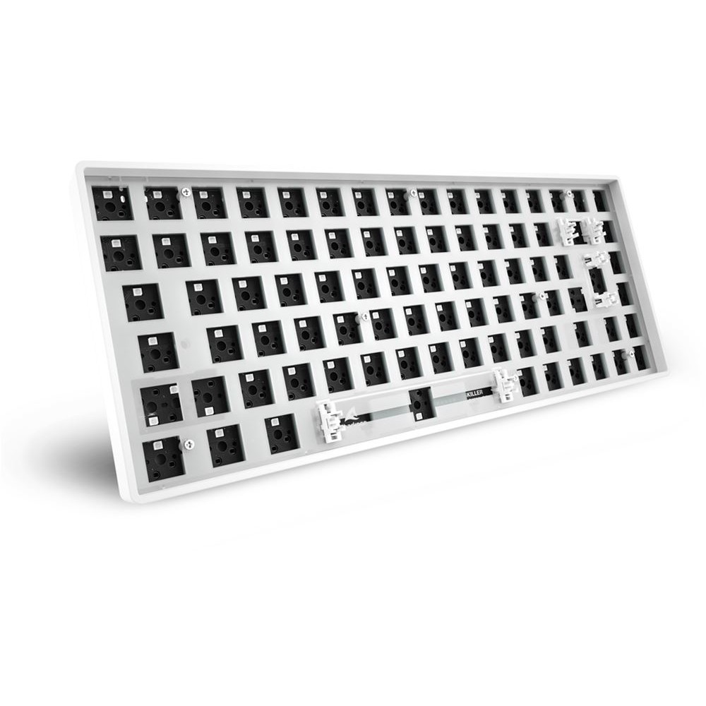 Barebone tipkovnica SHARKOON SKILLER SGK50 S3 (bez tipki i prekidača, ANSI layout) bijela – internacionalna non HR tipkovnica-3