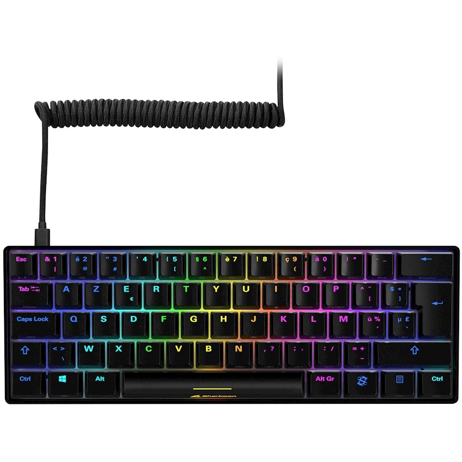 Tipkovnica SHARKOON SKILLER SGK50 S4 (FR raspored, Kailh Red) – internacionalna non HR tipkovnica-1