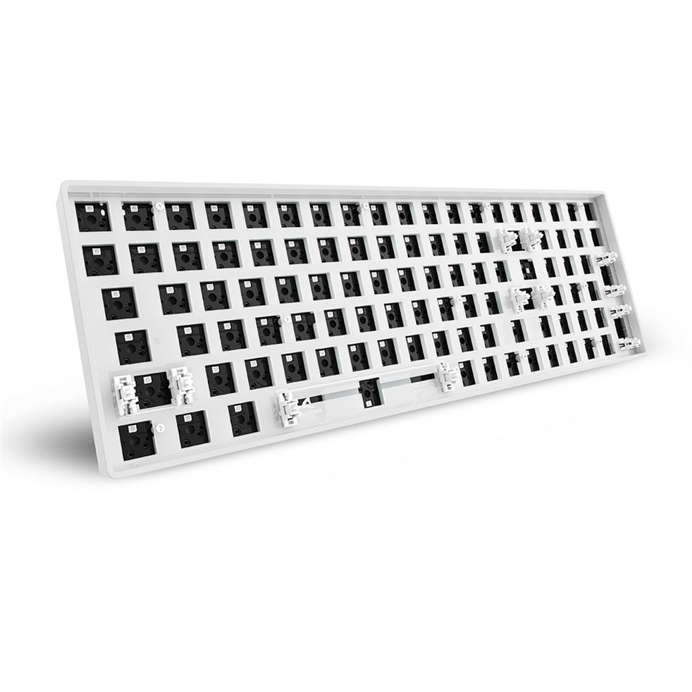 Barebone tipkovnica SHARKOON SKILLER SGK50 S2 (bez tipki i prekidača, ANSI layout) bijela – internacionalna non HR tipkovnica-3