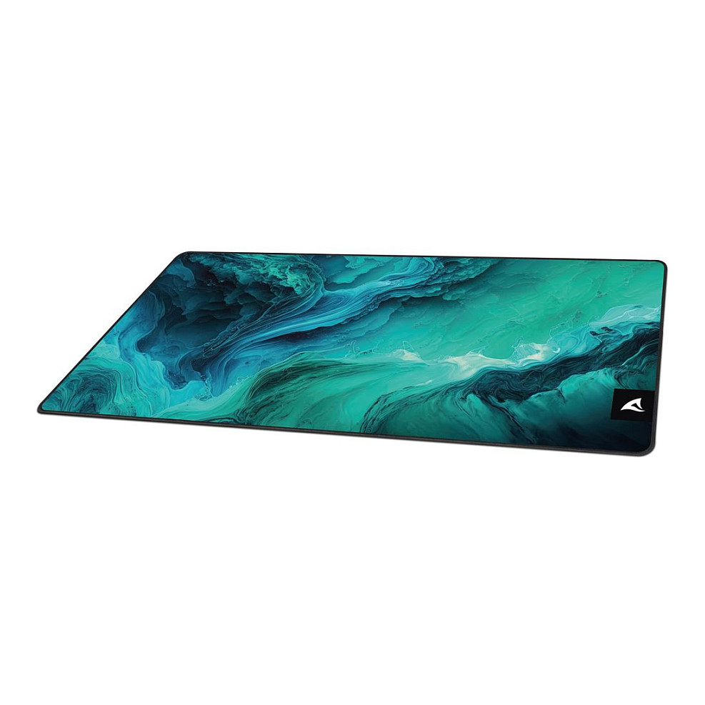 Set tipkovničkih kapica i podloge za miš SHARKOON SKILLER SGK50 S3 Design Bundle D4 (Tirkizno/Plava)-5