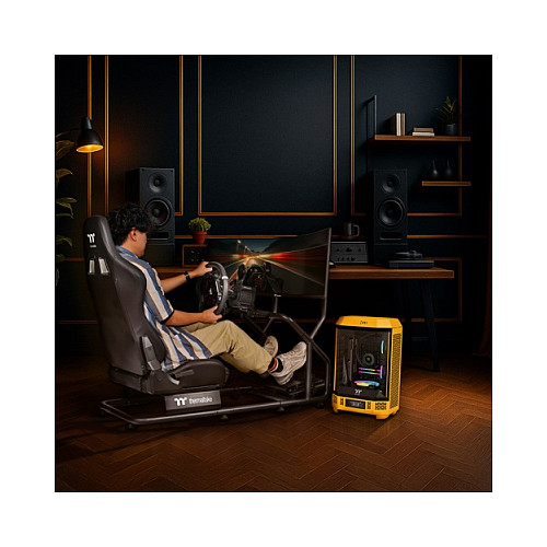 Simulator cockpit THERMALTAKE GR300 (crna boja)-5