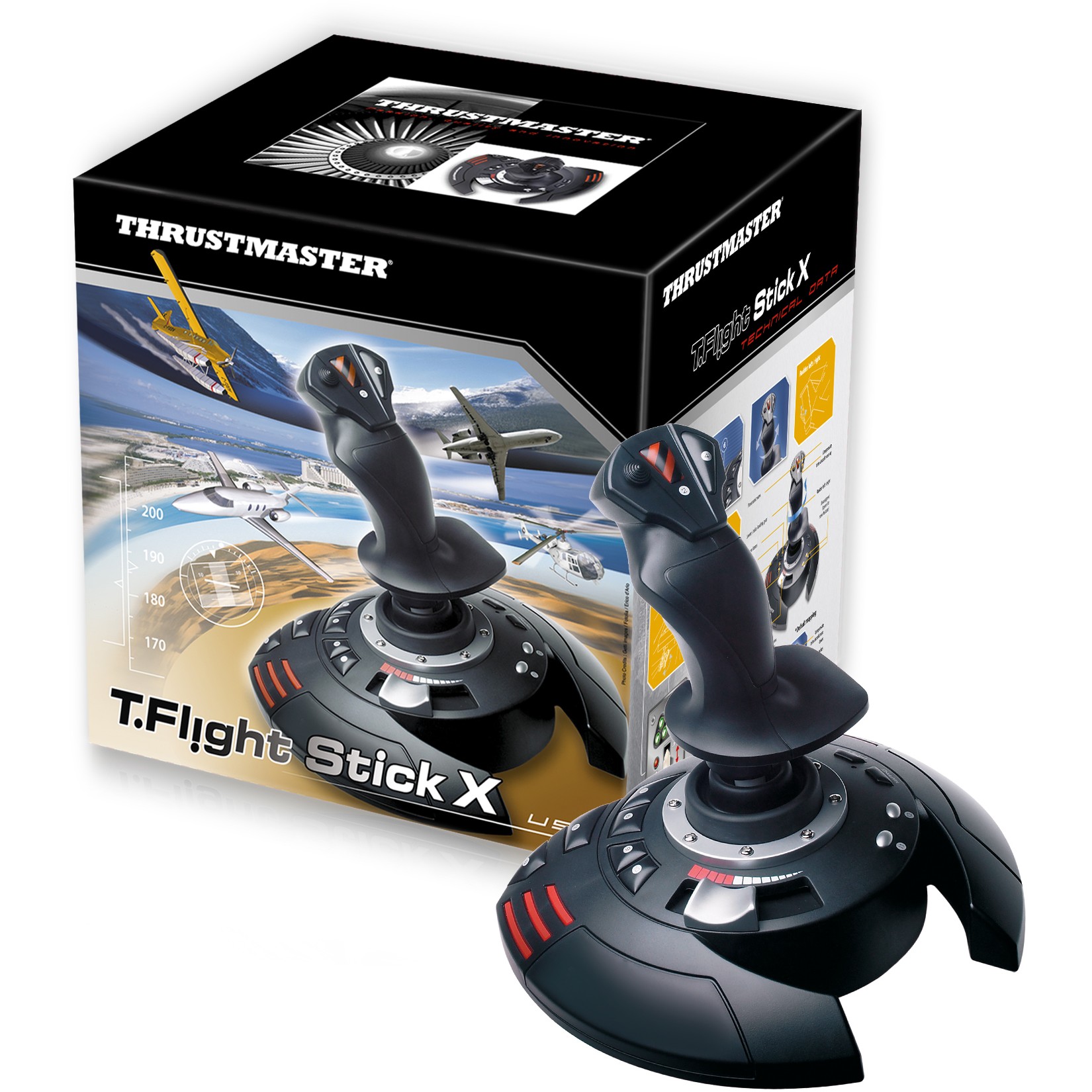 Joystick THRUSTMASTER T.Flight Stick X PST/PC-3