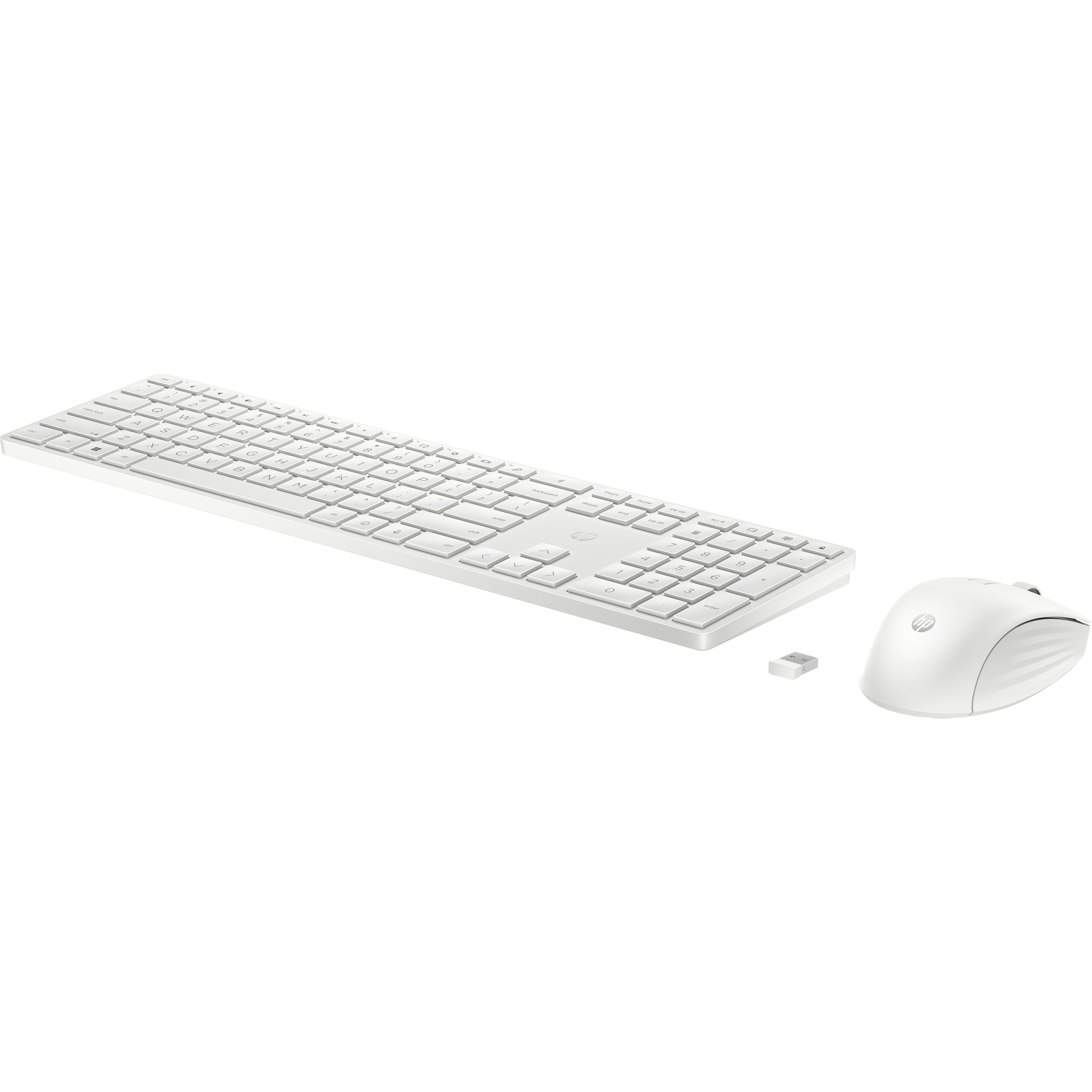 Bežična tipkovnica i miš HP 655 bežični Keyboard and Mouse Combo bijela (DE) – internacionalna non HR tipkovnica