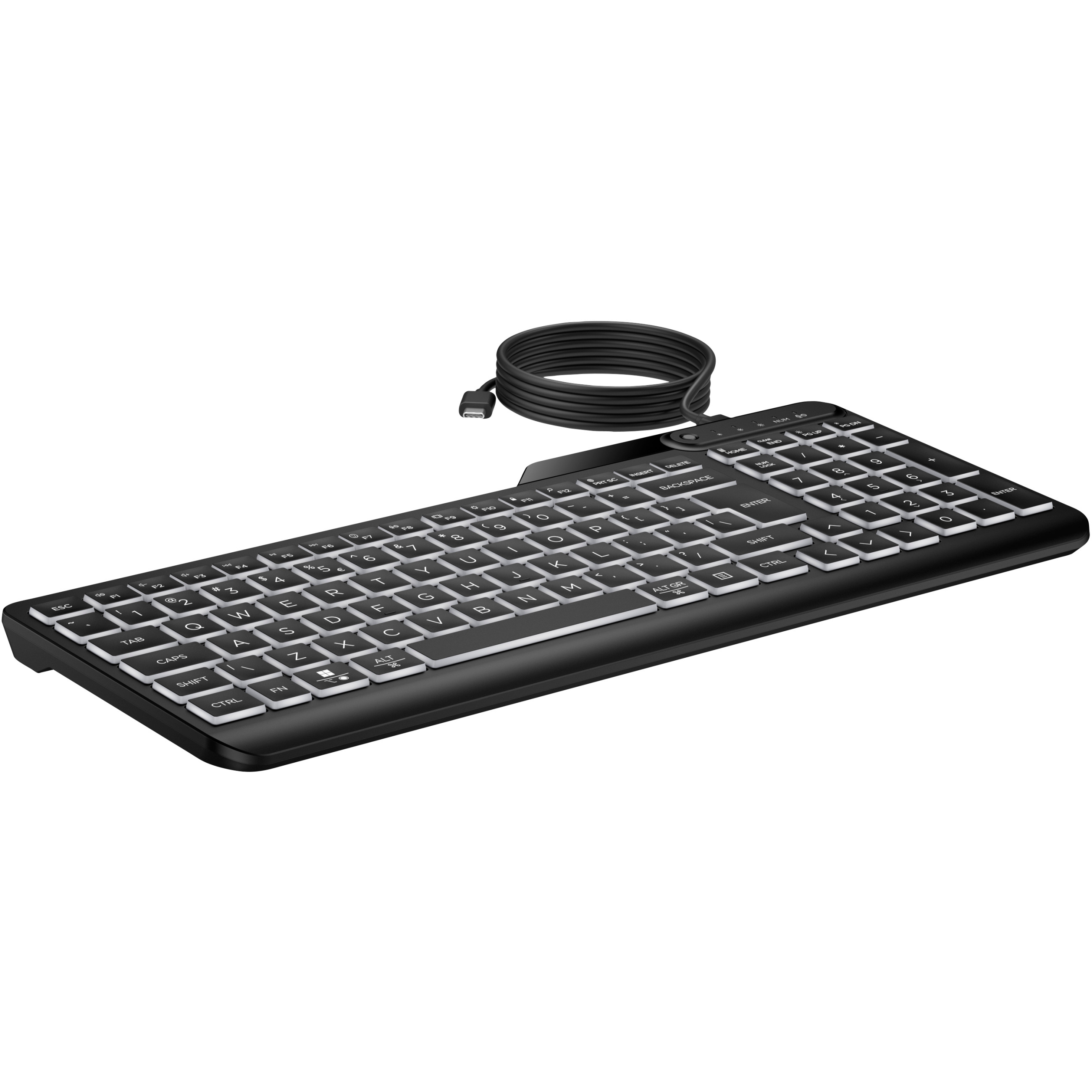 Tipkovnica HP 405 Multi-Device Backlit Wired Keyboard SmartBuy – internacionalna non HR tipkovnica-1