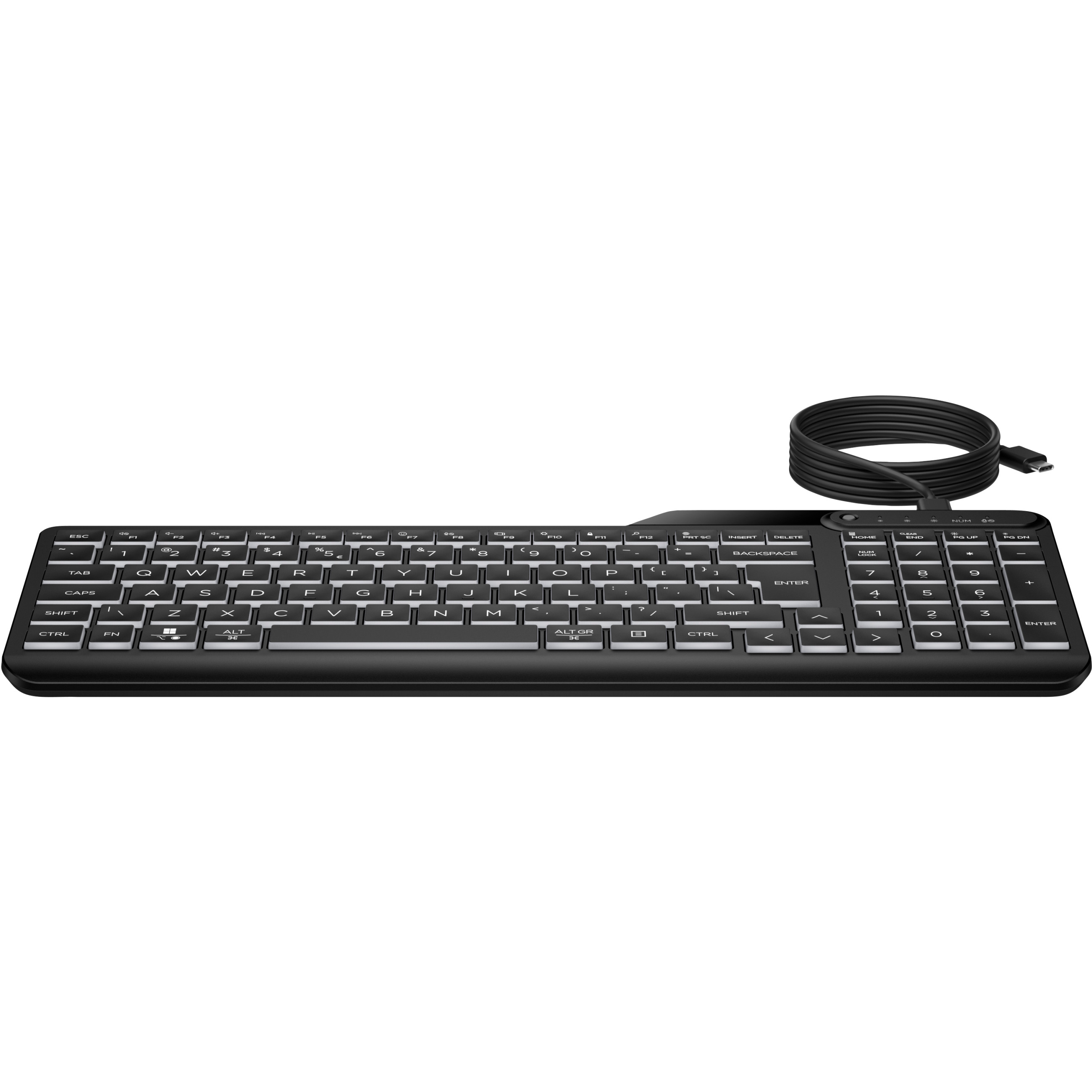 Tipkovnica HP 405 Multi-Device Backlit Wired Keyboard SmartBuy – internacionalna non HR tipkovnica-5