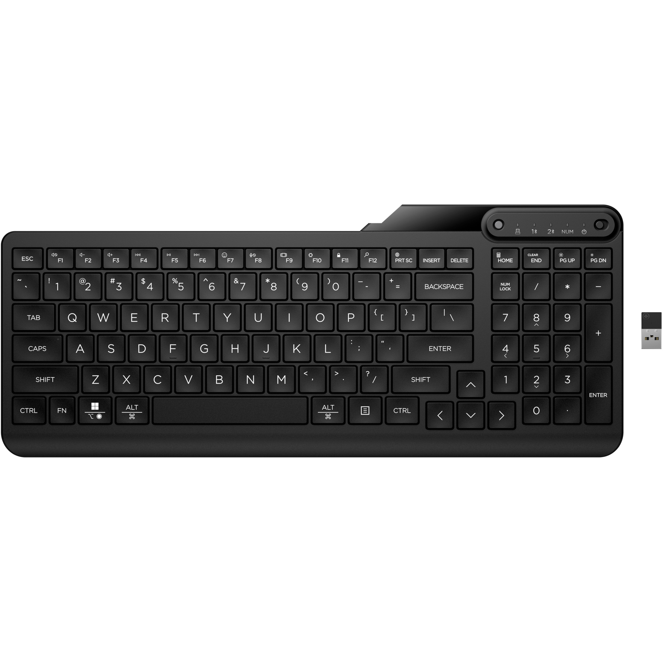 Tipkovnica HP 475 Dual-Mode bežični Keyboard SmartBuy (DE) – internacionalna non HR tipkovnica